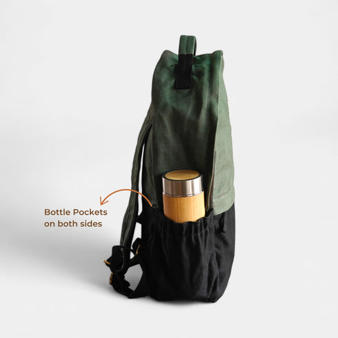 Amur Backpack - Olive Green - Daily Carry Office and Travel 15.6 inch Laptop Backpack /Daypack