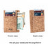 Dodo Cork Wallet - Unique Slim Wallet & Card Case for Men and Women - Tan
