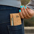 Dodo Cork Wallet - Unique Slim Wallet & Card Case for Men and Women - Tan
