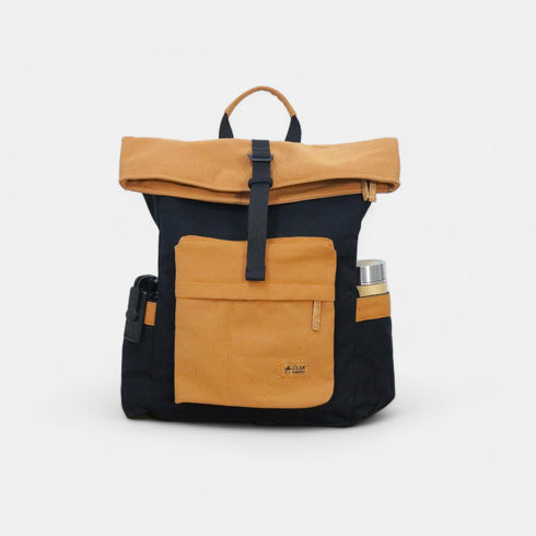 Armadillo Backpack - Water Resistant Canvas Flaptop Travel Backpack