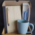 Minimalist Employee Onboarding Sustainable Gift Hamper 2 - Bamboo Set - Mug - Cutlery