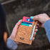 Dodo Cork Wallet - Unique Slim Wallet & Card Case for Men and Women - Tan