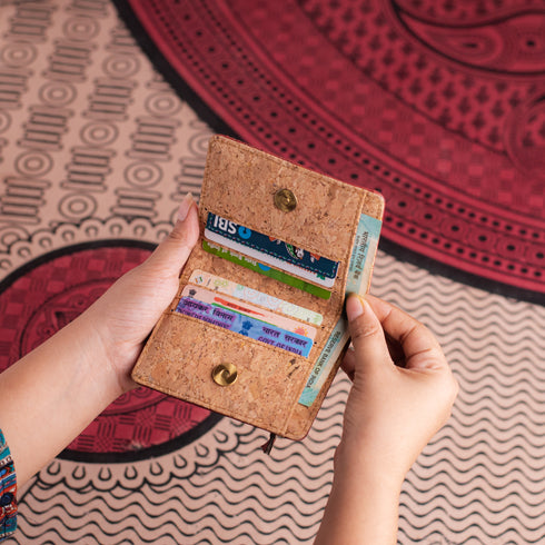 Ibis Cork Wallet - Wallets for the New India