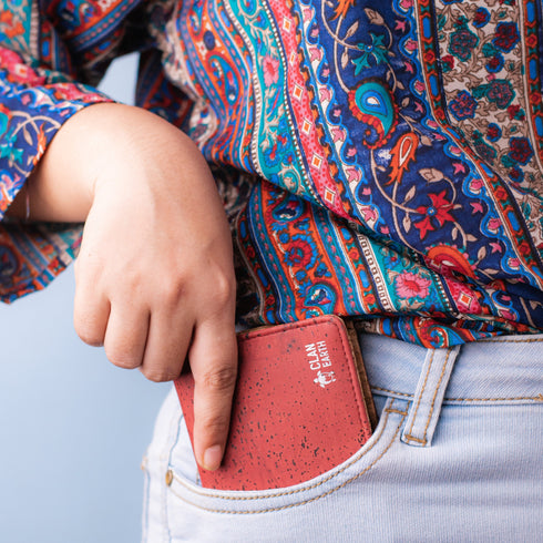 Ibis Cork Wallet - Wallets for the New India