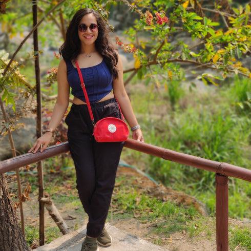 Pika Purse - Cherry Red