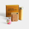 Eco-Chic Indulgence: Sustainable Luxury Candle , Cork Wallet Hamper & Bamboo Bottle | Sustainable Gifts | Crafted in India