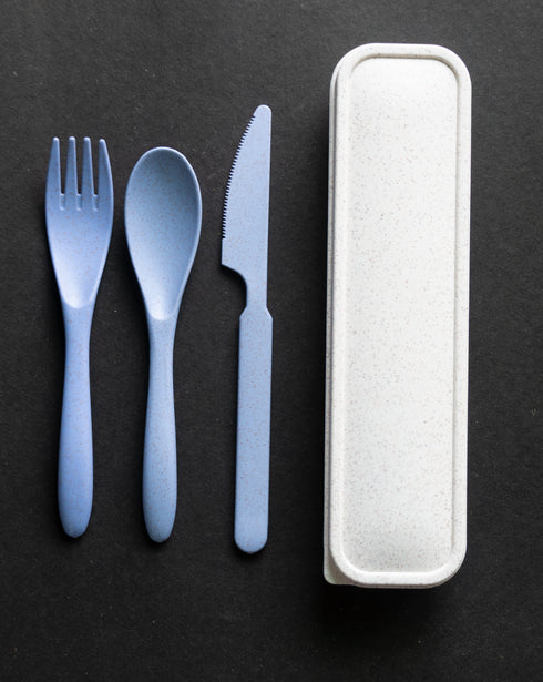 Minimalist Employee Onboarding Sustainable Gift Hamper 2 - Bamboo Set - Mug - Cutlery