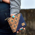 Kiwi Printed Cork - Cork & Canvas Zip Wallet