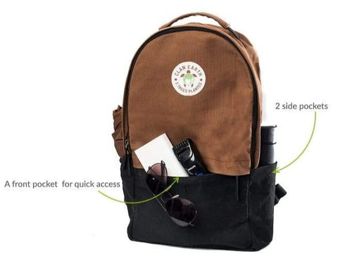 Amur Backpack - Daily Carry Office & Travel Canvas 15.6 inch Laptop Backpack /Daypack