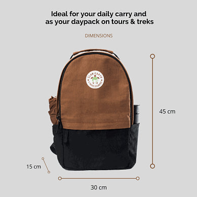 Amur Backpack - Daily Carry Office & Travel Canvas 15.6 inch Laptop Backpack /Daypack
