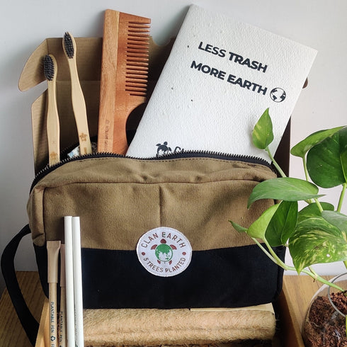Men's Ultimate Eco Gift Hamper - Dopp - Care - Eco Stationery