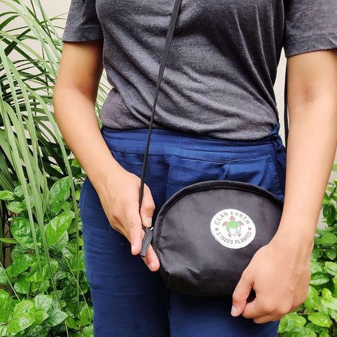 Pika Purse - Charcoal Black