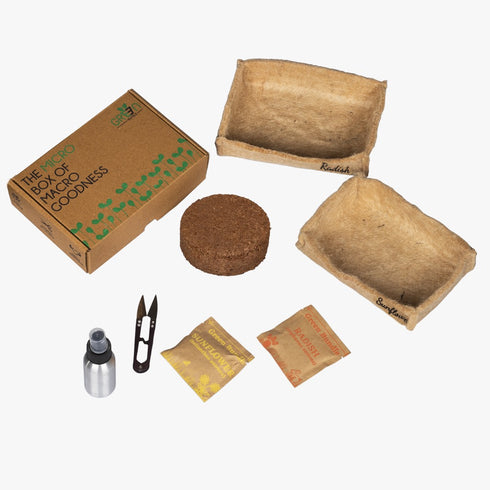 Microgreens Kit - Pack of 2 Seeds