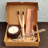 Minimalist Sustainable Personal Care Kit - Care & Coco Candle - Zero Waste Festive Starter Gift Box