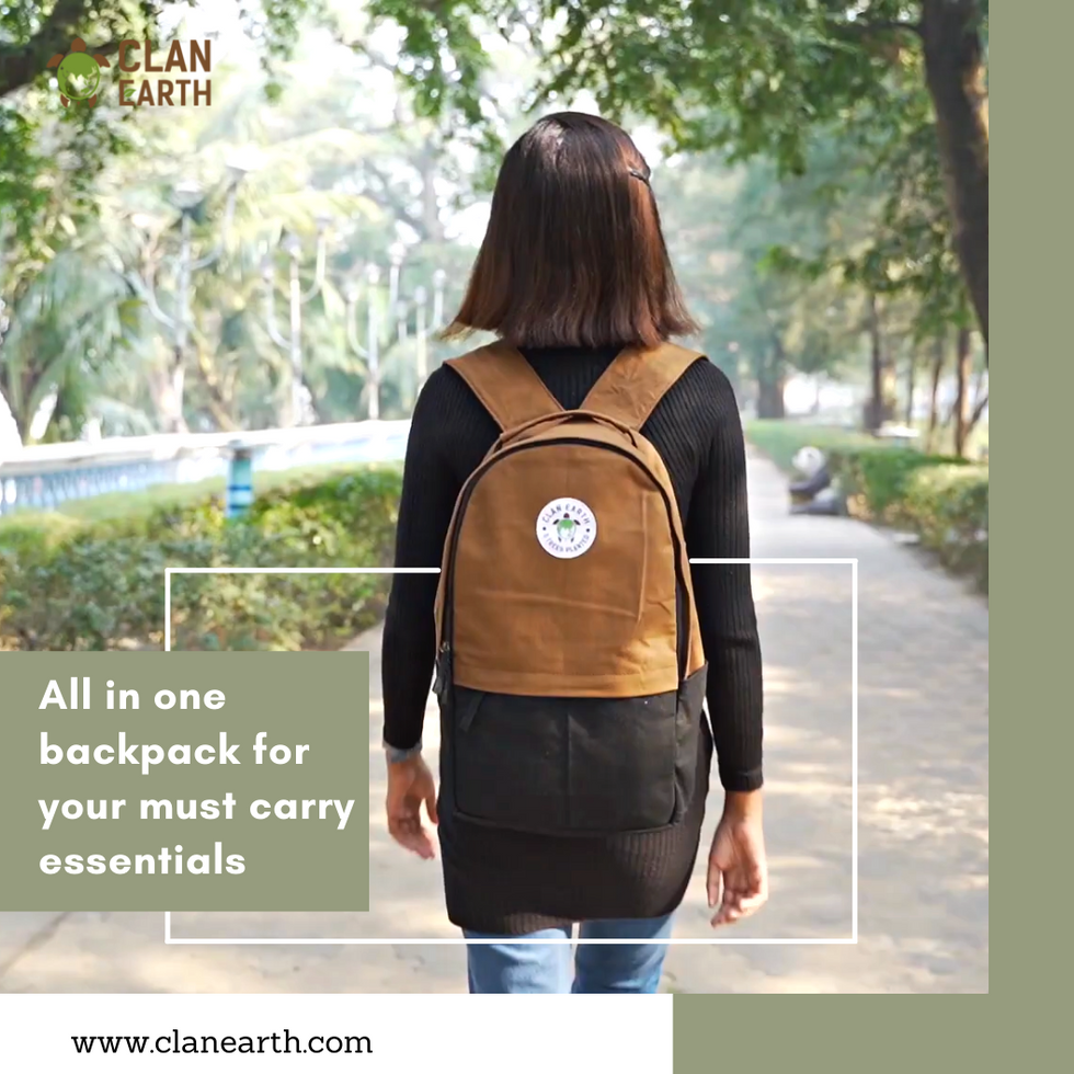 Amur Backpack - Daily Carry Office & Travel Canvas 15.6 inch Laptop Backpack /Daypack thumbnail 3