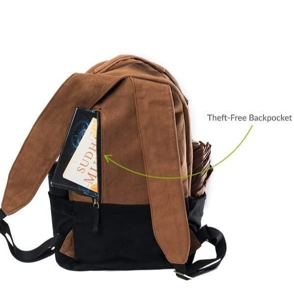 Amur Backpack - Charcoal Black - Daily Carry Office and Travel 15.6 inch Laptop Backpack /Daypack image 5