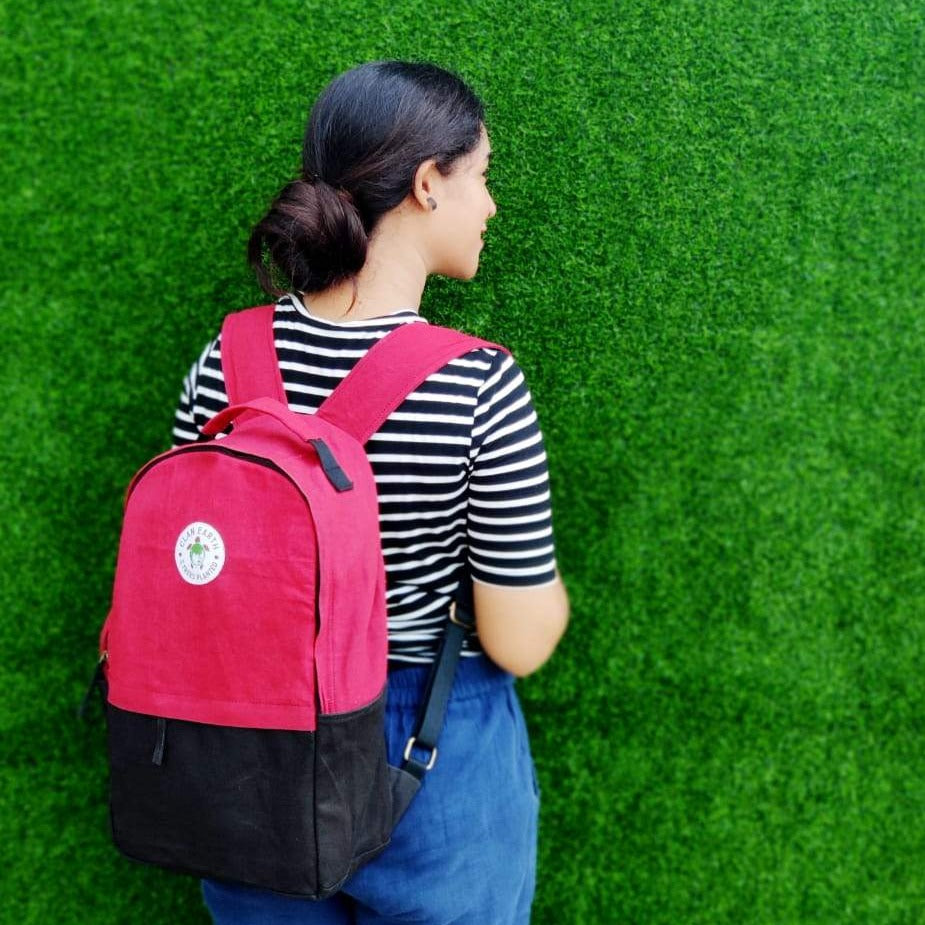 Amur Backpack - Cherry Red - Daily Carry Office and Travel 15.6 inch Laptop Backpack /Daypack image 3