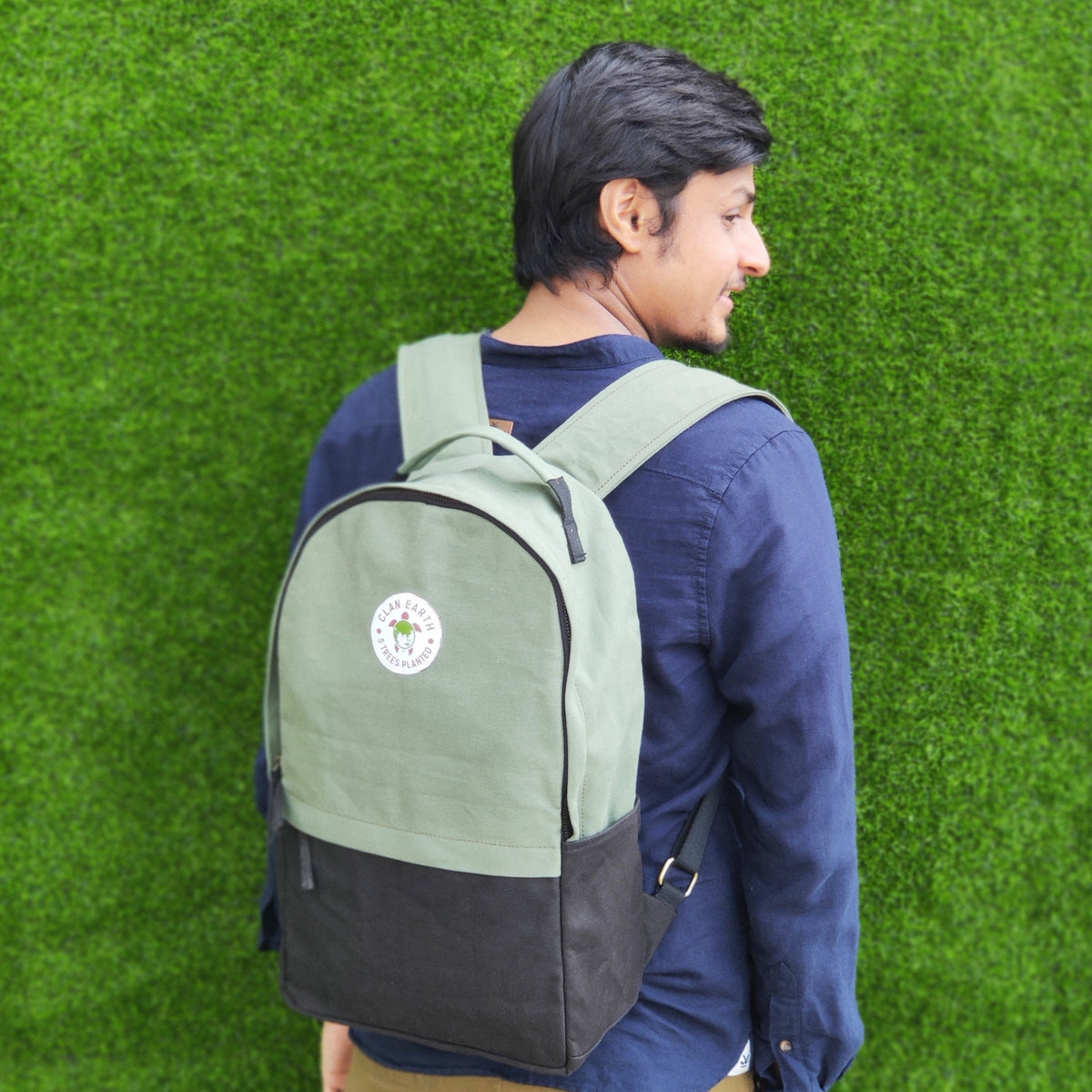 Amur Backpack plasticfree canvas backpack eco friendly backpack
